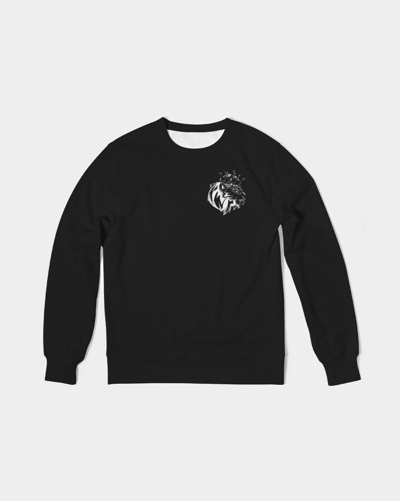 25th anniversary 12’s (Black) Men's Classic French Terry Crewneck Pullover