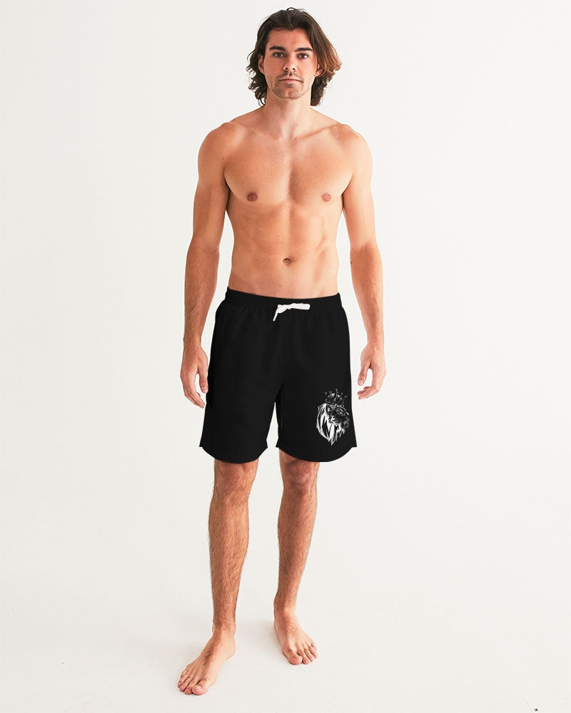 25th anniversary 12’s (Black) Men's Swim Trunk