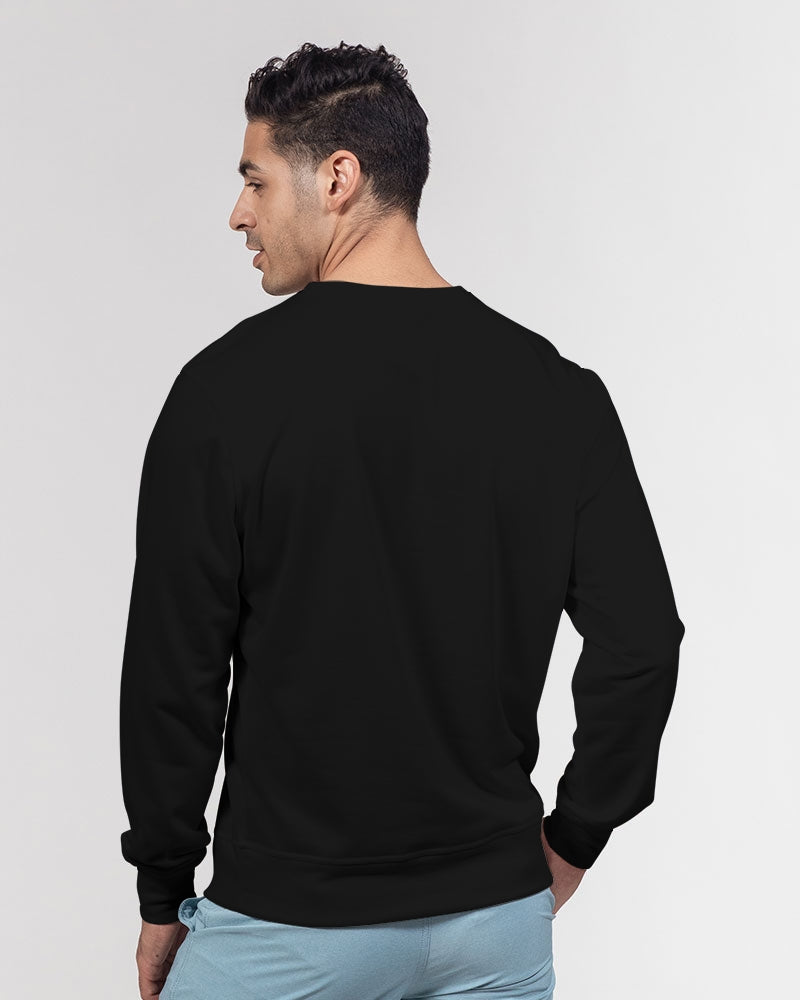 25th anniversary 12’s (Black) Men's Classic French Terry Crewneck Pullover