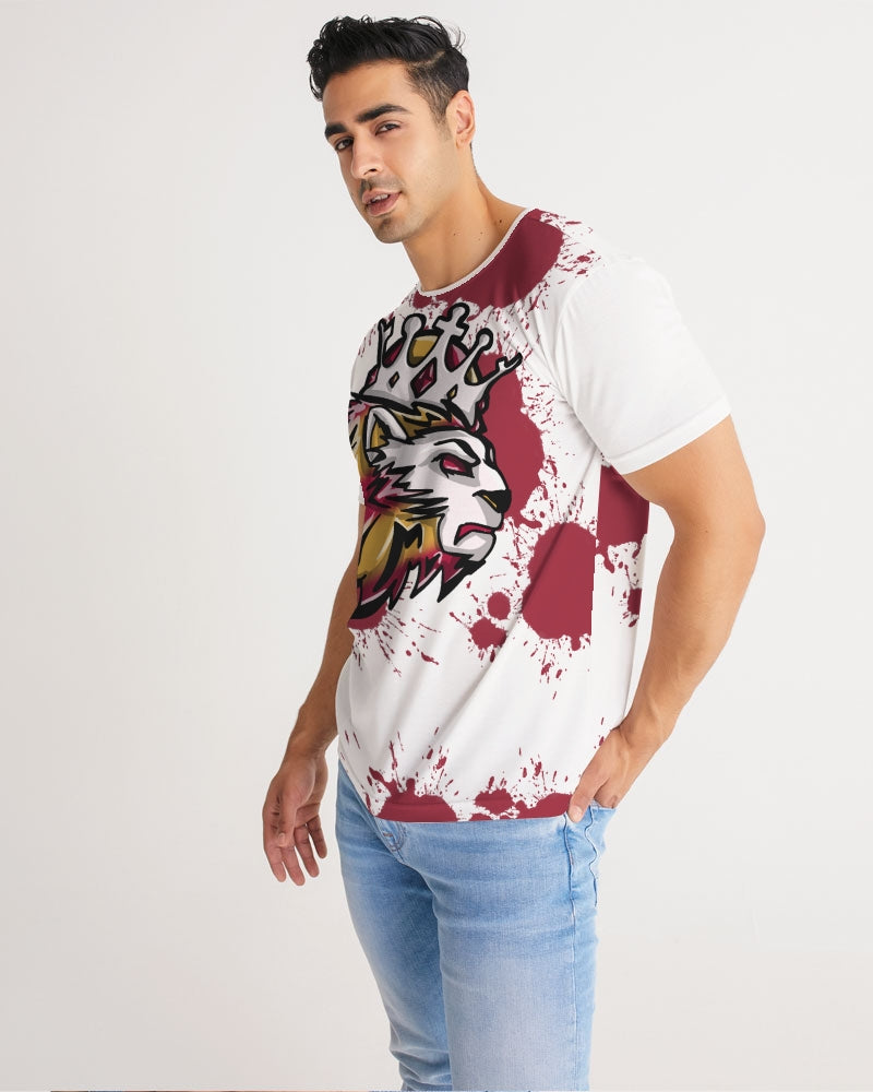 Cardinal 3’s (White/Red Splatter) Men's Tee