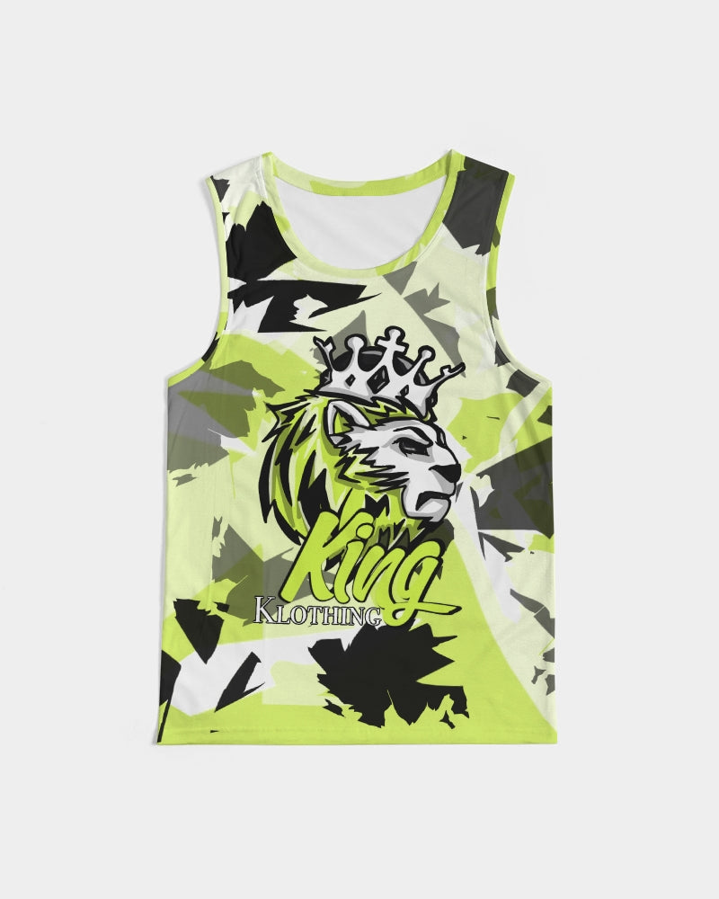 Visionaire Retro 1 High (Green/Multi) Men's Sports Tank