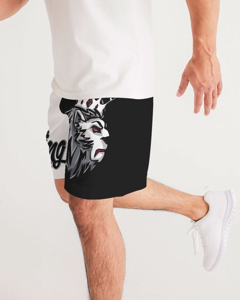 Playoff 12’s (Black) Men's Jogger Shorts