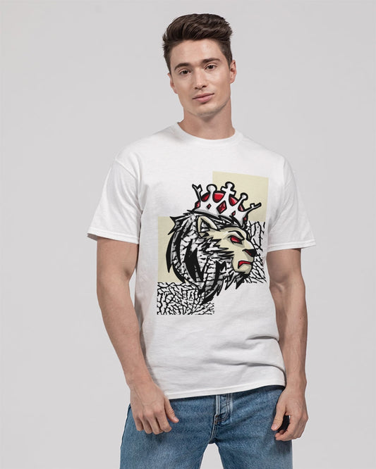 Reimagined 3’s (Square) Unisex Heavy Cotton T-Shirt | Gildan