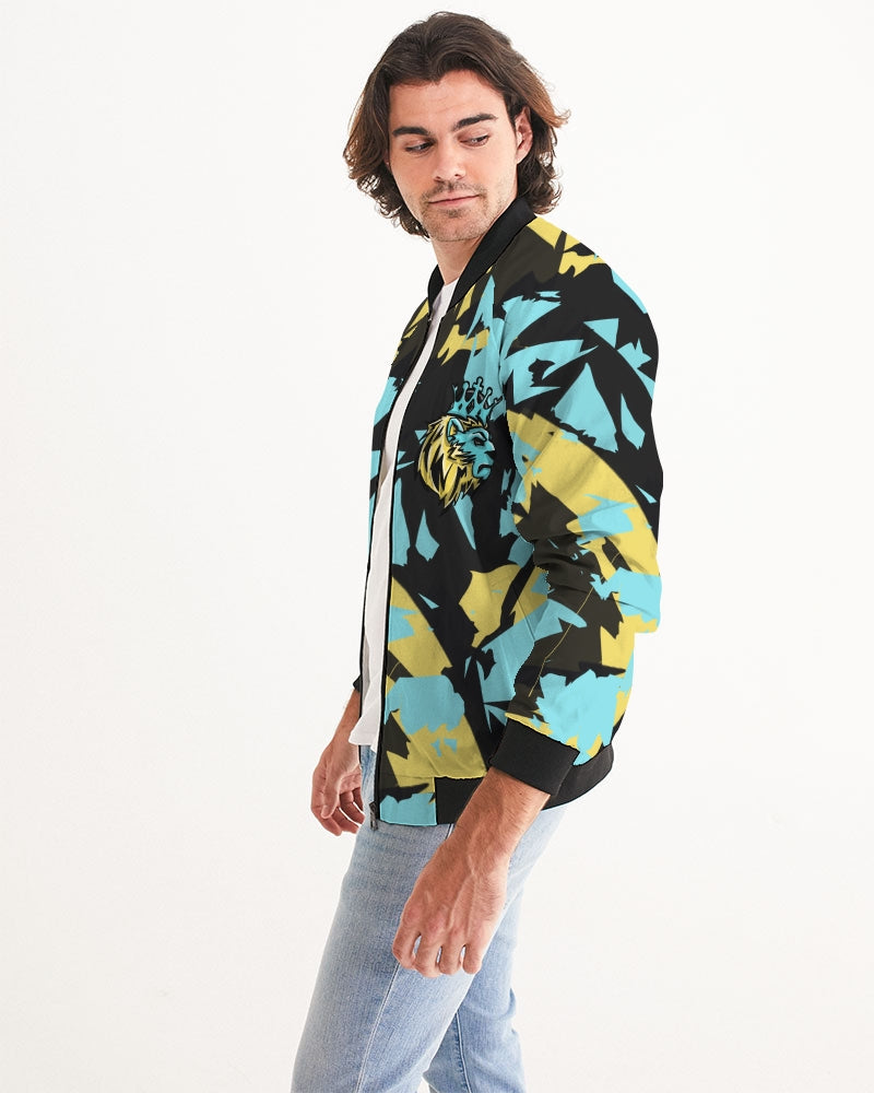 Aqua 5’s (Multi) Men's Bomber Jacket