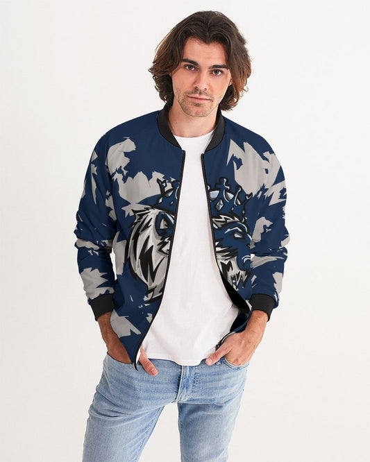 Georgetown 6’s (College Blue/Magnet) Men's Bomber Jacket