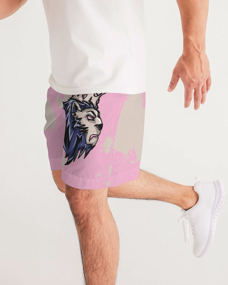 Sapphire 7’s (Pink Splatter) Men's Jogger Shorts