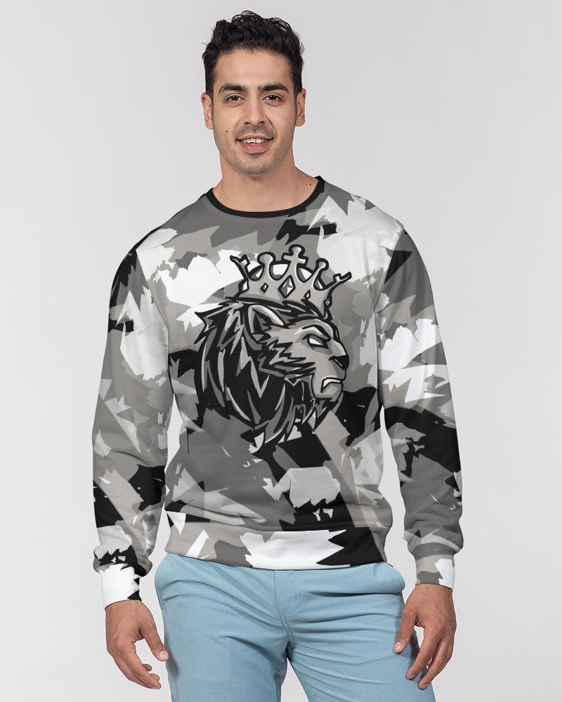 Military 4’s Men's Classic French Terry Crewneck Pullover