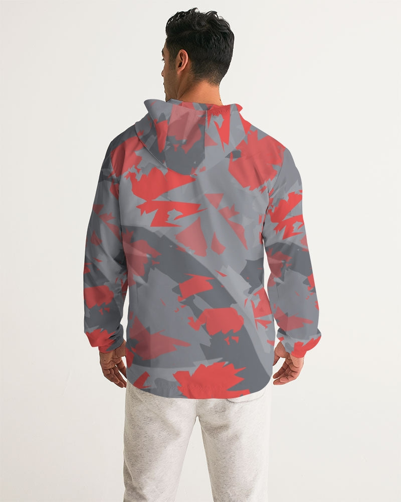 Infrared 4’s (Dark Grey/Multi) Men's Windbreaker
