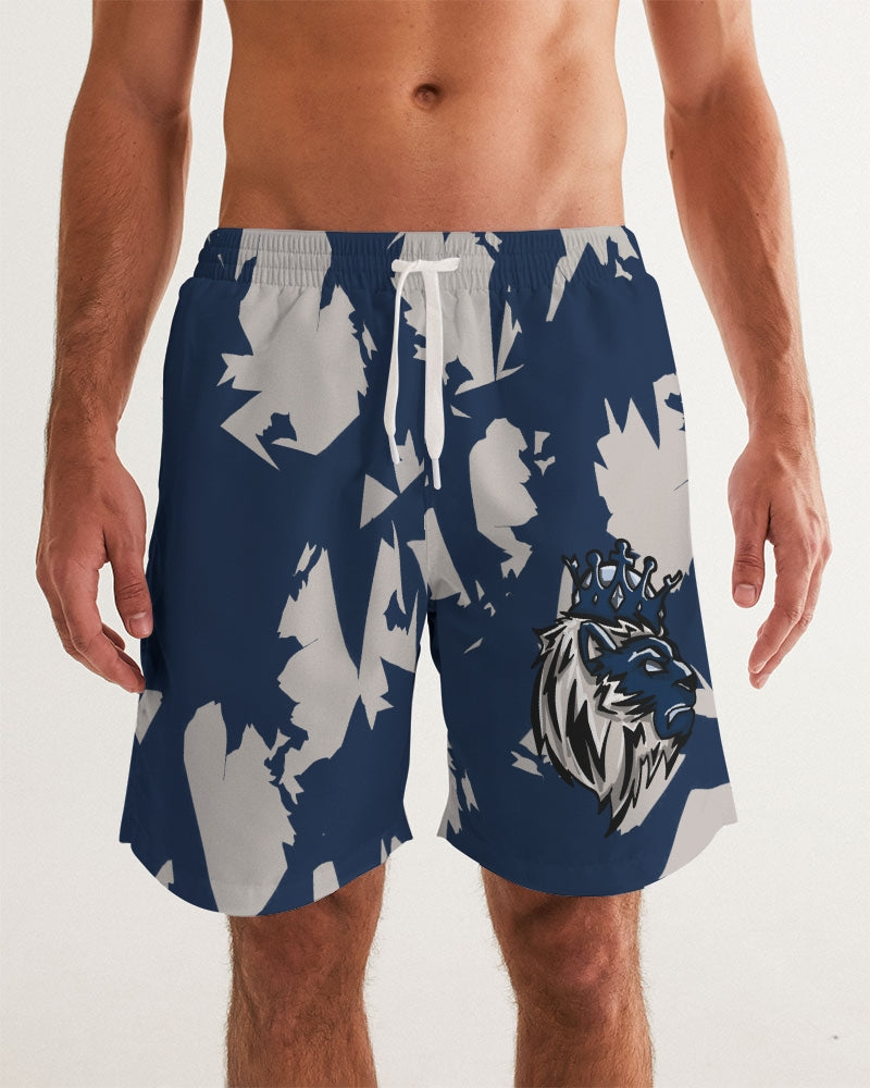 Georgetown 6’s (College Blue/Magnet) Men's Swim Trunk