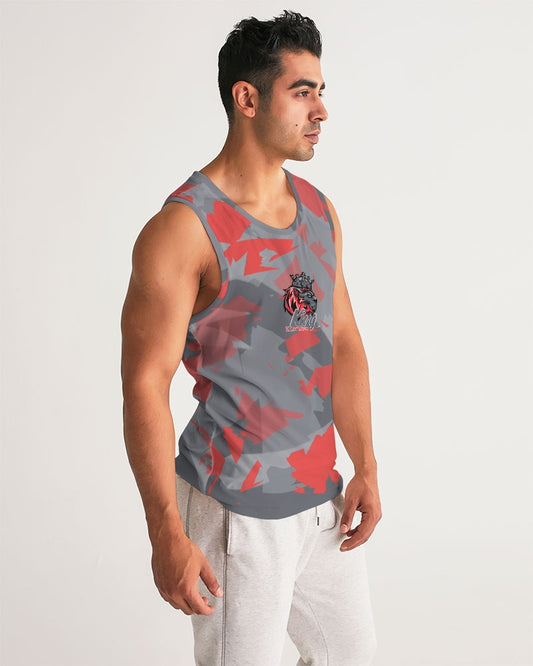 Infrared 4’s (Dark Grey/Multi) Men's Sports Tank