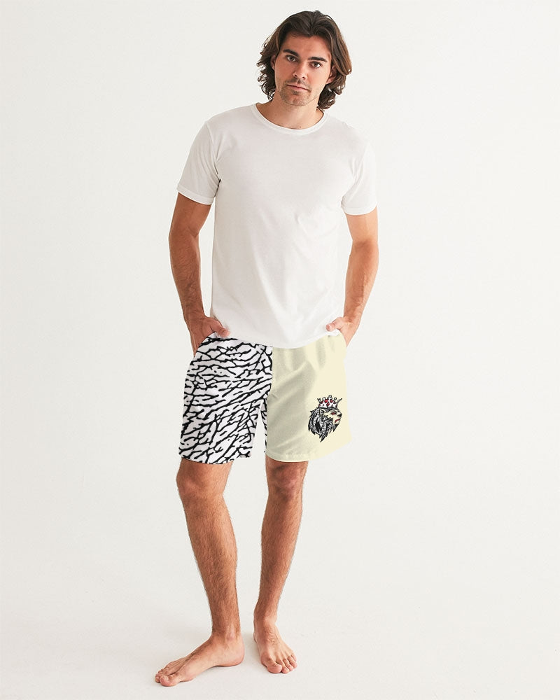 Reimaged 3’s (Square) Men's Swim Trunk