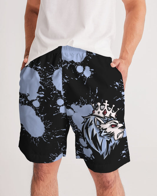 UNC 6’s (Black/Blue) Men's Jogger Shorts