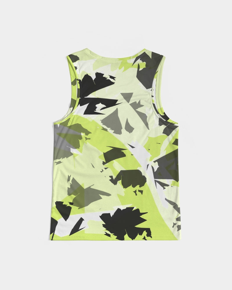 Visionaire Retro 1 High (Green/Multi) Men's Sports Tank