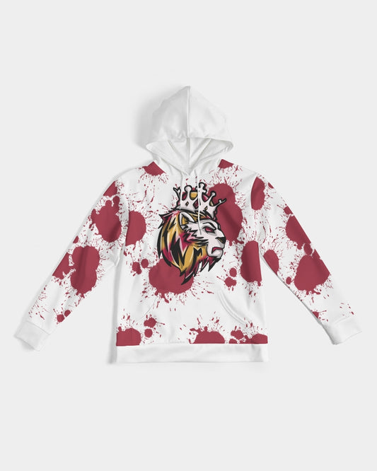 Cardinal 3’s (White/Red Splatter) Men's Hoodie