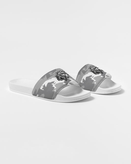 Stealth Grey 1’s and 12’s (White/Multi) Women's Slide Sandal