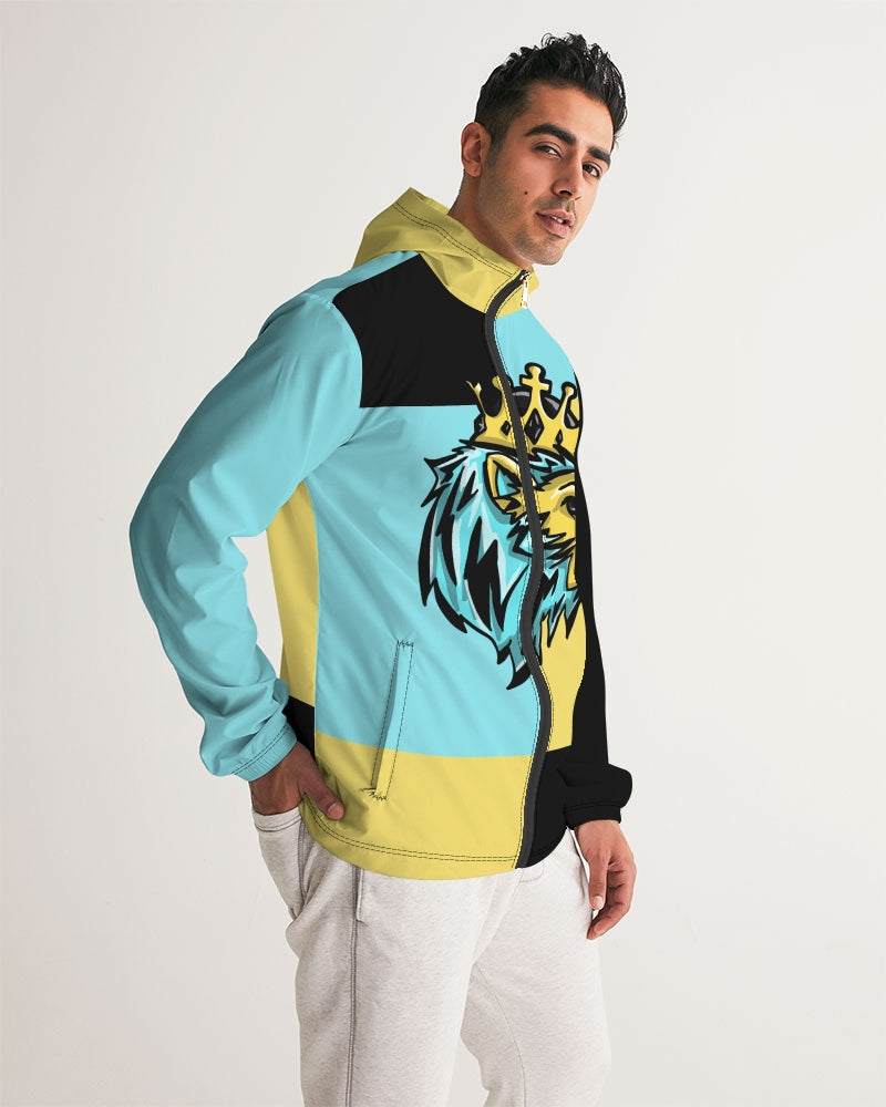 Aqua 5’s (Square) Men's Windbreaker