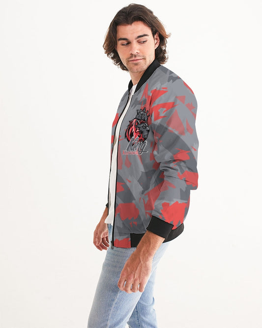 Infrared 4’s (Dark Grey/Multi) Men's Bomber Jacket