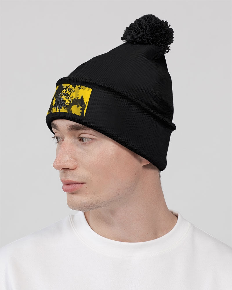 Thunder 4’s (Multi) Pom-Pom Knit Beanie | Sportsman