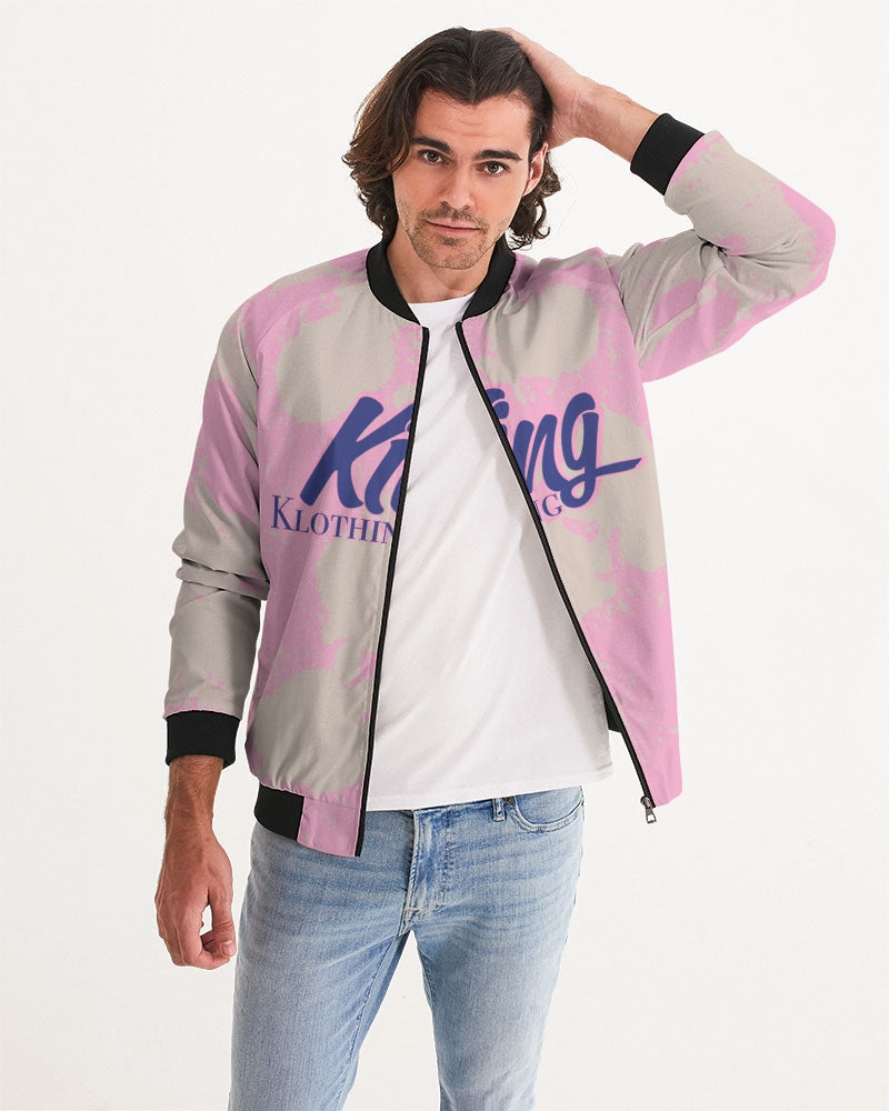 Sapphire 7’s (Pink Splatter) Men's Bomber Jacket