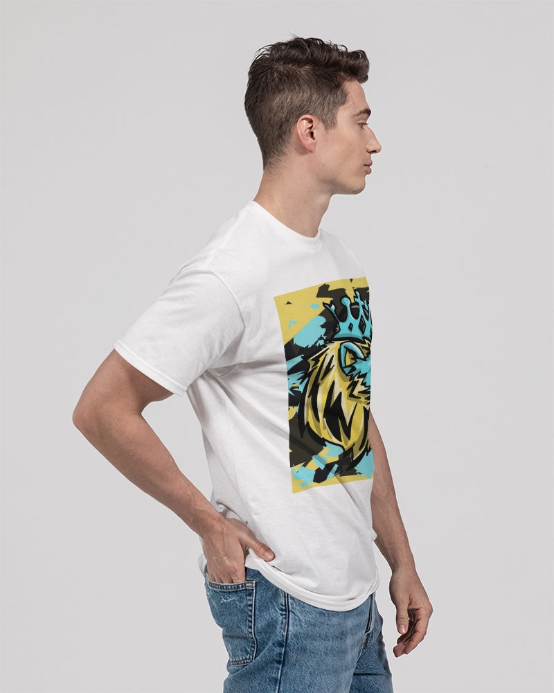 Aqua 5’s (Multi) Unisex Heavy Cotton T-Shirt | Gildan