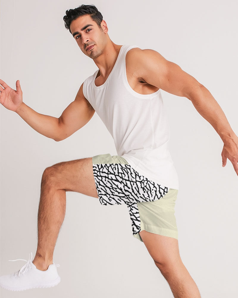 Reimaged 3’s (Square) Men's Jogger Shorts