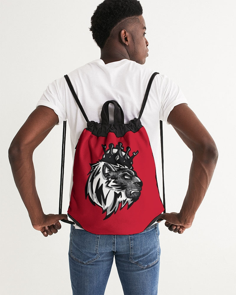 Lost and Found 1’s (Red) Canvas Drawstring Bag