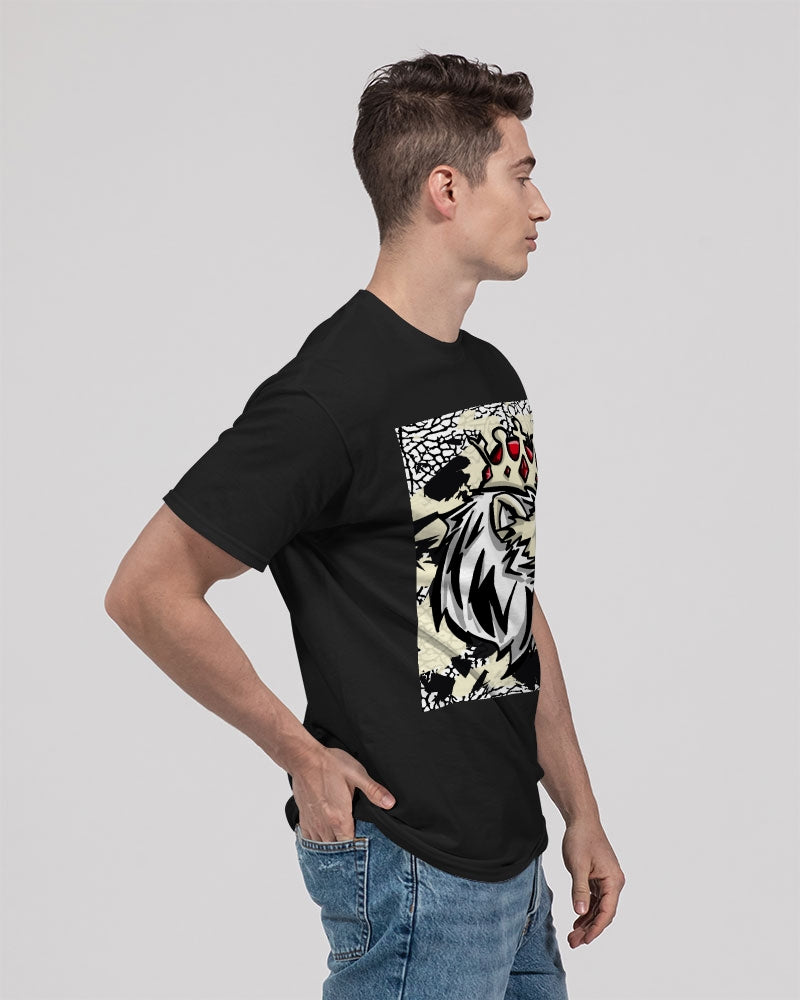 Reimagined 3’s (Elephant print Multi) Unisex Heavy Cotton T-Shirt | Gildan