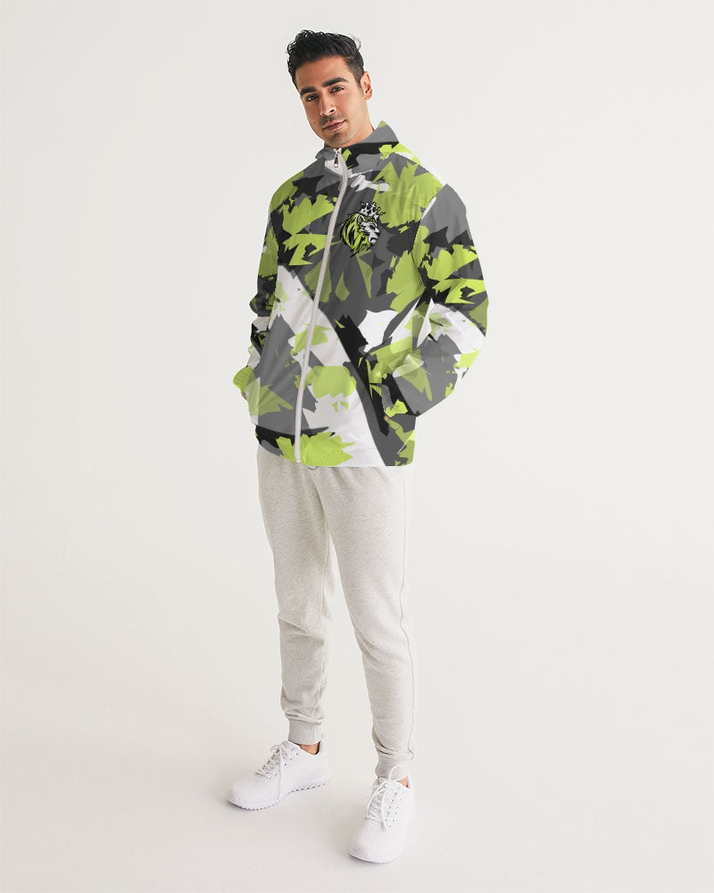 Visionaire Retro 1 High (White/Multi) Men's Windbreaker