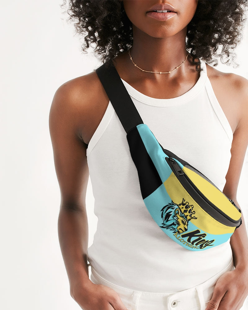 Aqua 5’s (Square) Crossbody Sling Bag