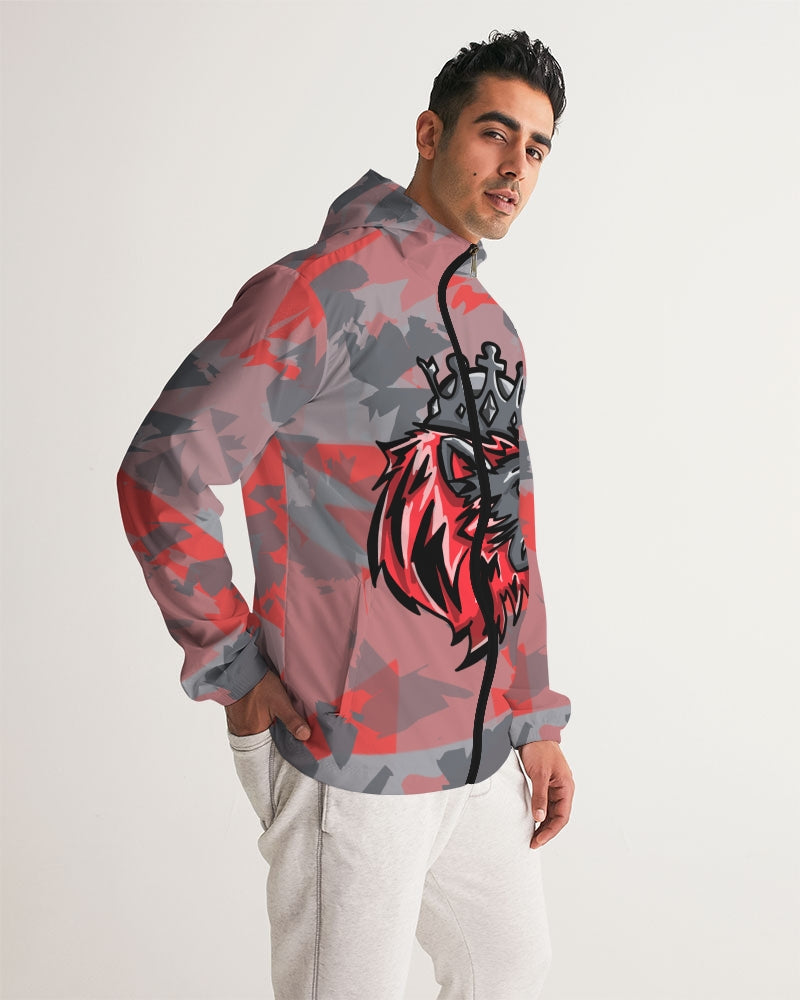 Infrared 4’s (Infrared Multi) Men's Windbreaker