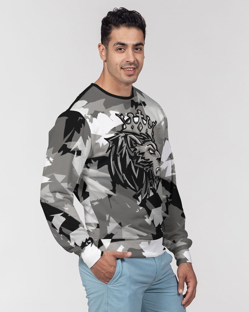 Military 4’s Men's Classic French Terry Crewneck Pullover