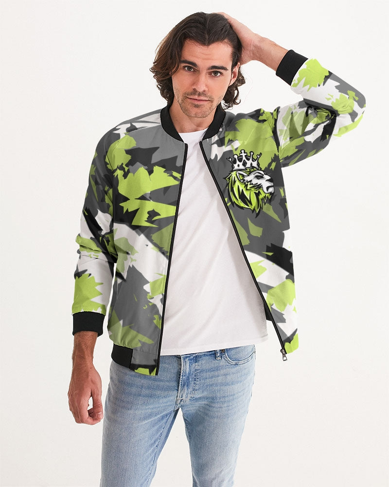 Visionaire Retro 1 High (White/Multi) Men's Bomber Jacket