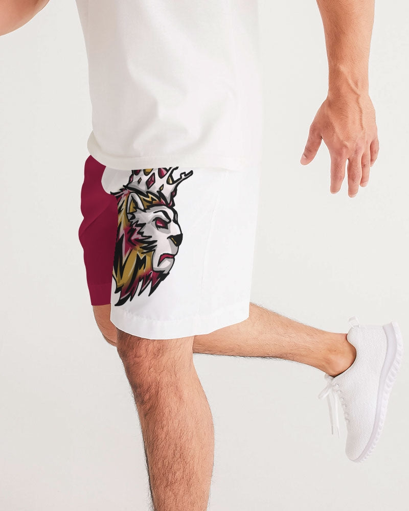 Cardinal 3’s (White) Men's Jogger Shorts