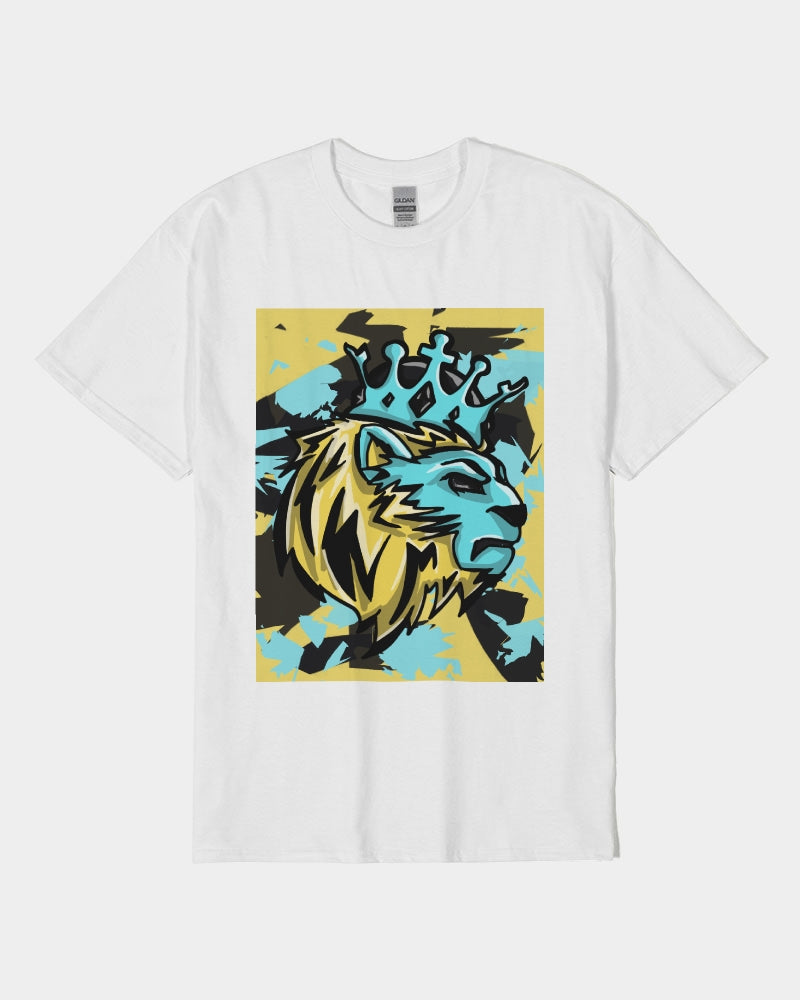 Aqua 5’s (Multi) Unisex Heavy Cotton T-Shirt | Gildan