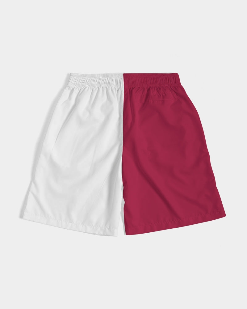 Cardinal 3’s (White) Men's Jogger Shorts