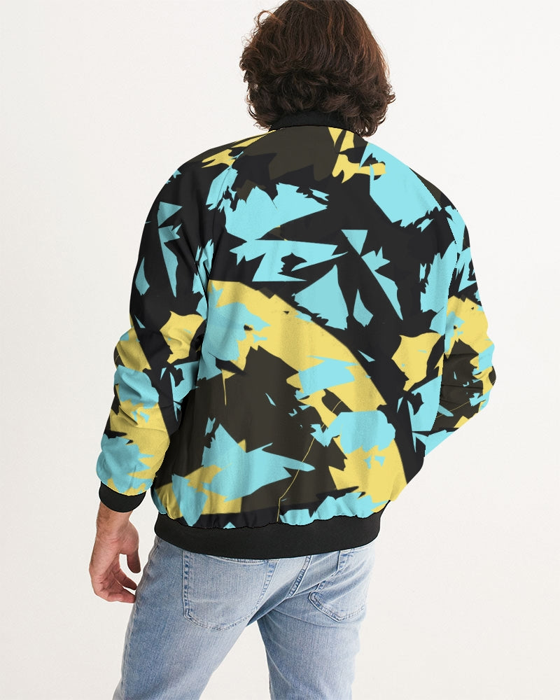 Aqua 5’s (Multi) Men's Bomber Jacket