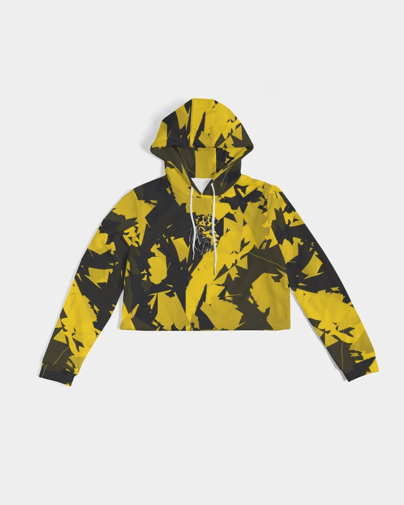 Thunder 4’s (Multi) Women's Cropped Hoodie