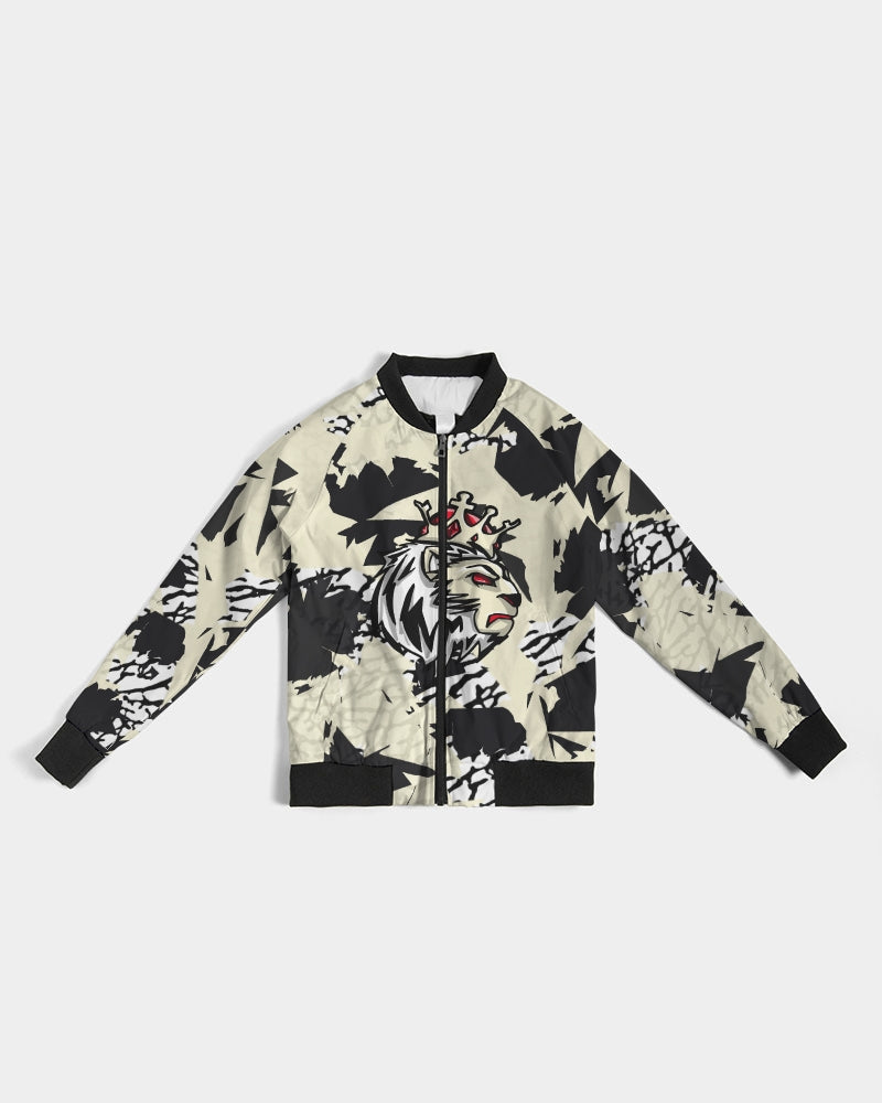 Reimaged 3’s (Elephant print Multi) Women's Bomber Jacket