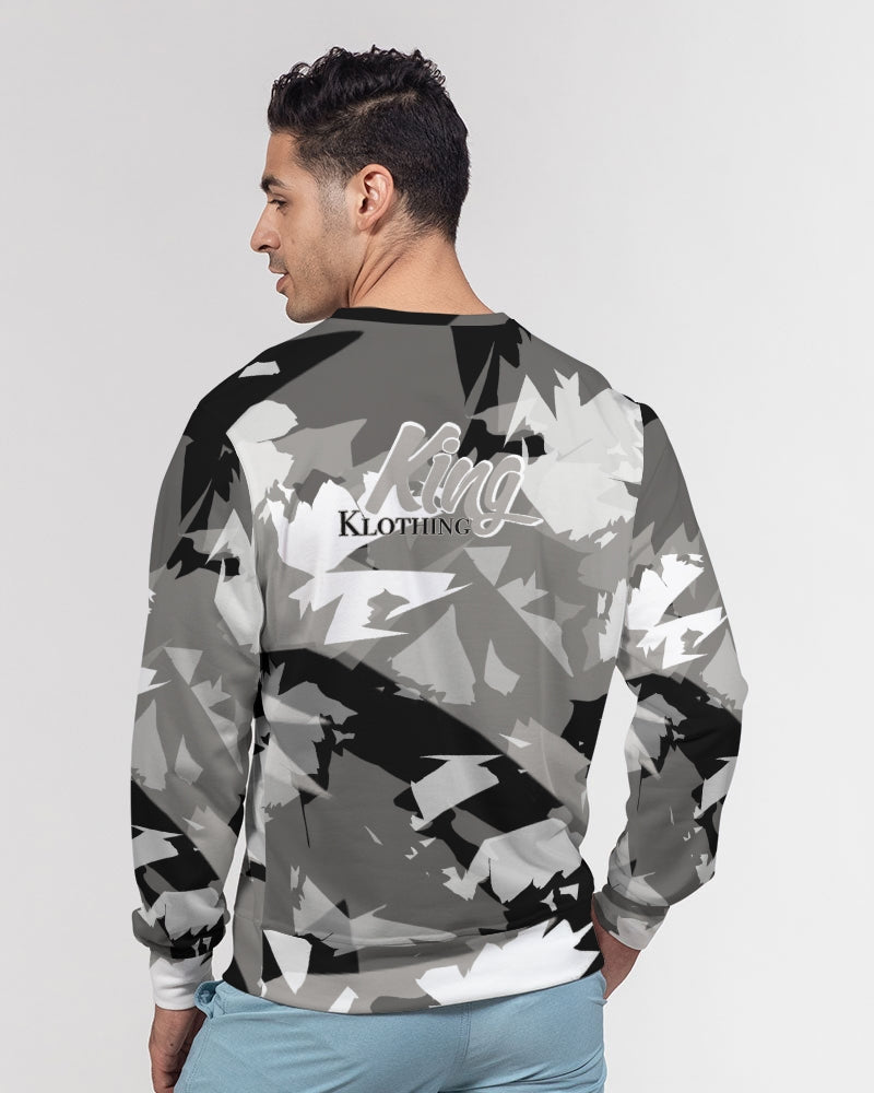 Military 4’s Men's Classic French Terry Crewneck Pullover