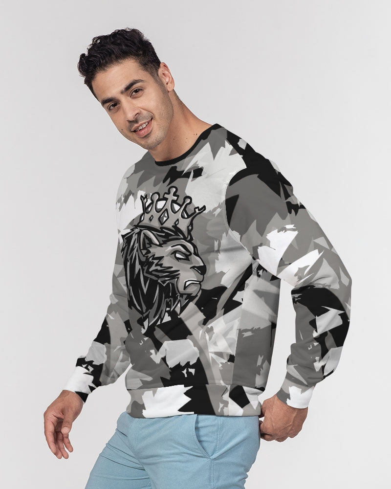 Military 4’s Men's Classic French Terry Crewneck Pullover