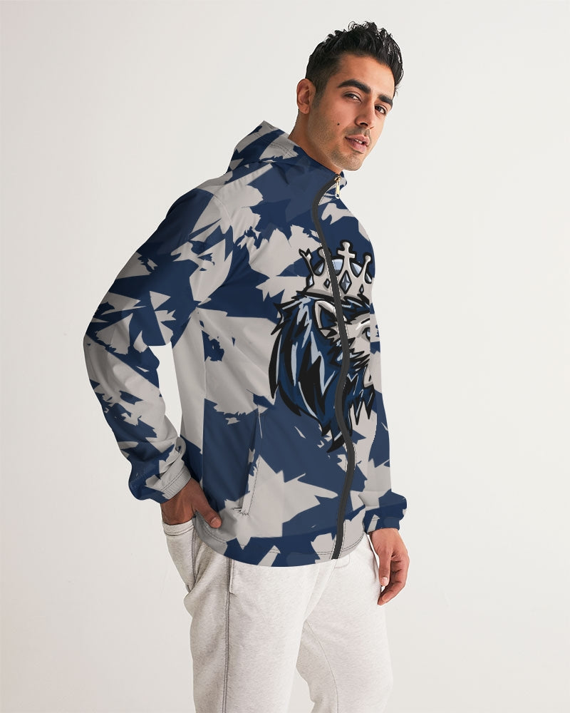 Georgetown 6’s (Magnet/College Blue) Men's Windbreaker