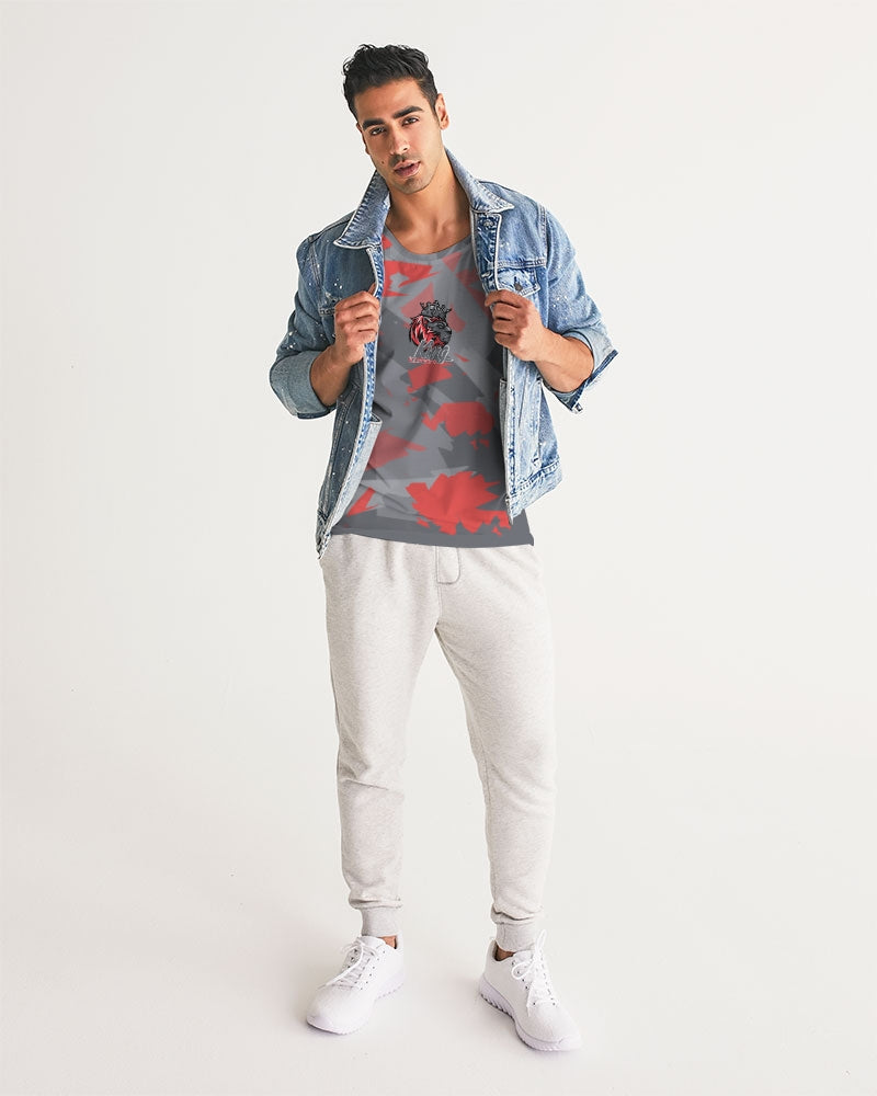 Infrared 4’s (Dark Grey/Multi) Men's Sports Tank