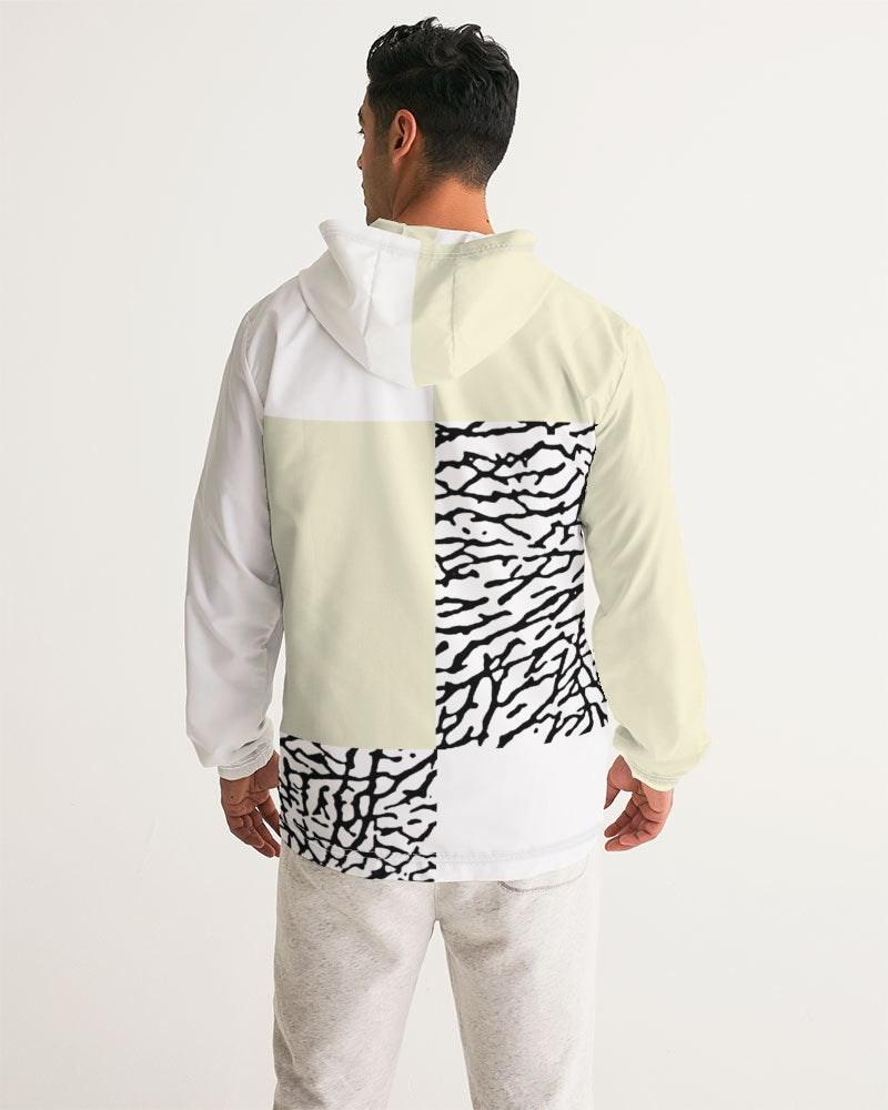 Reimaged 3’s (Square) Men's Windbreaker