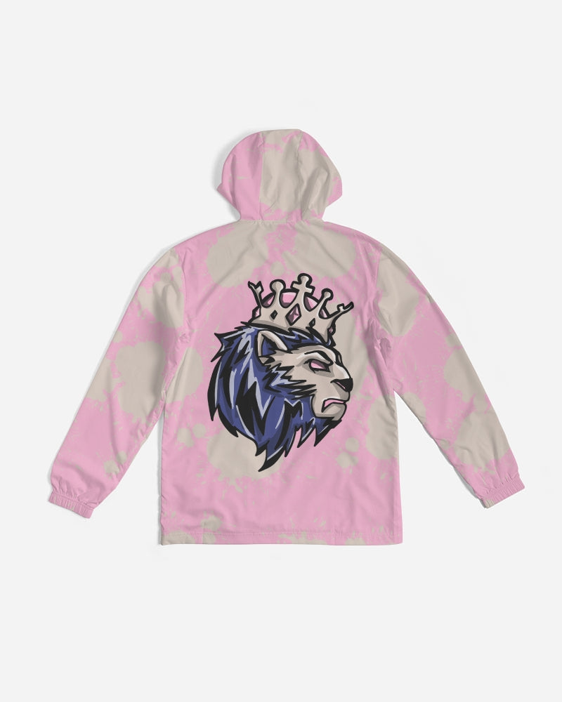 Sapphire 7’s (Pink Splatter) Men's Windbreaker