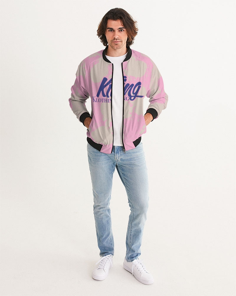 Sapphire 7’s (Pink Splatter) Men's Bomber Jacket