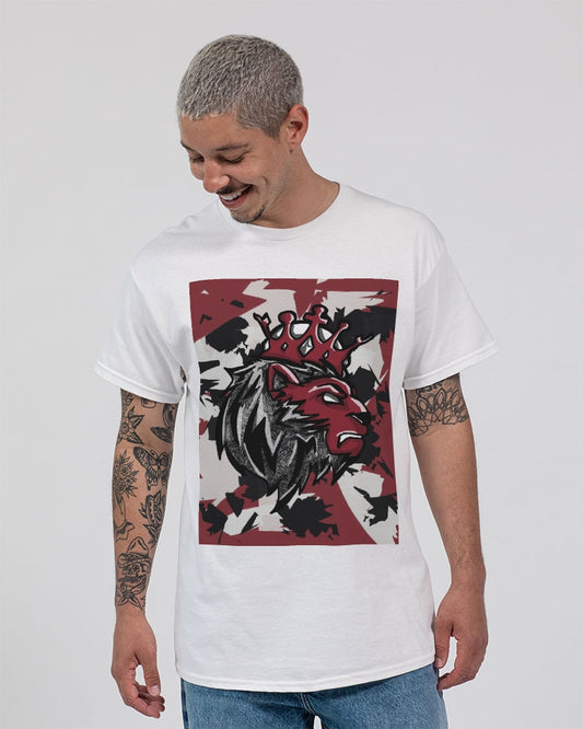 Lost and Found 1’s (Red/Multi) Unisex Ultra Cotton T-Shirt | Gildan