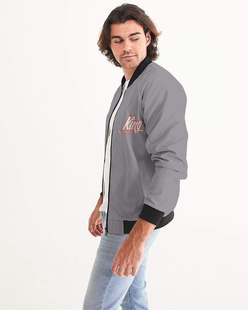 Muslin 3’s (Grey) Men's Bomber Jacket