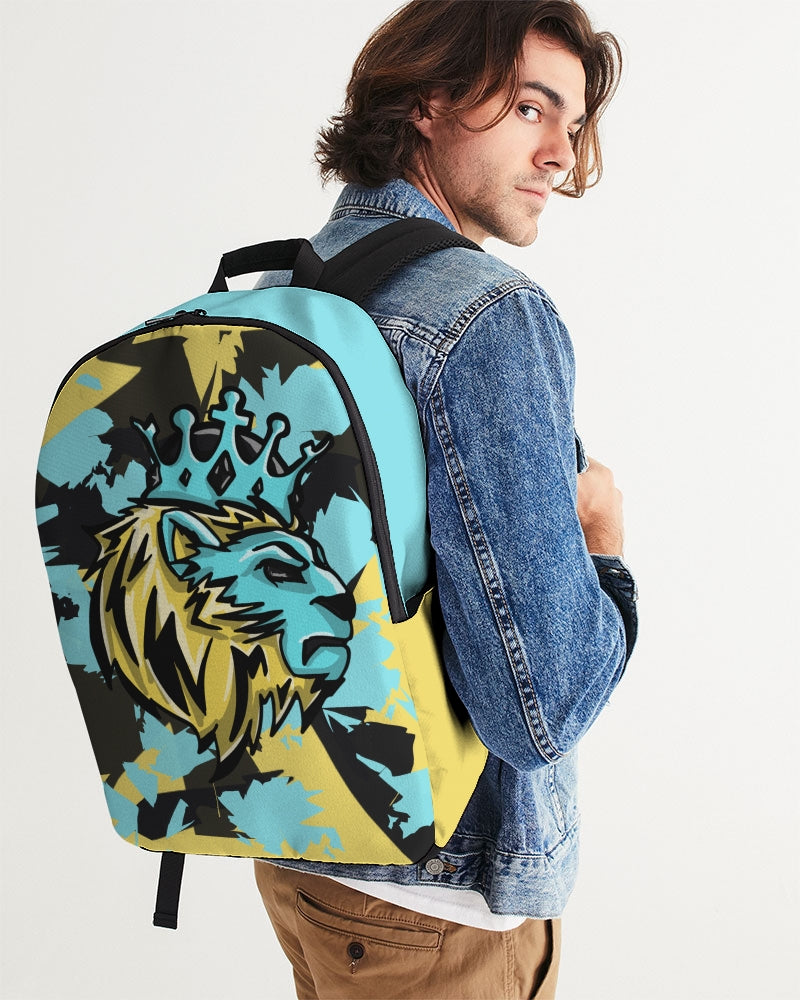 Aqua 5’s (Multi) Large Backpack