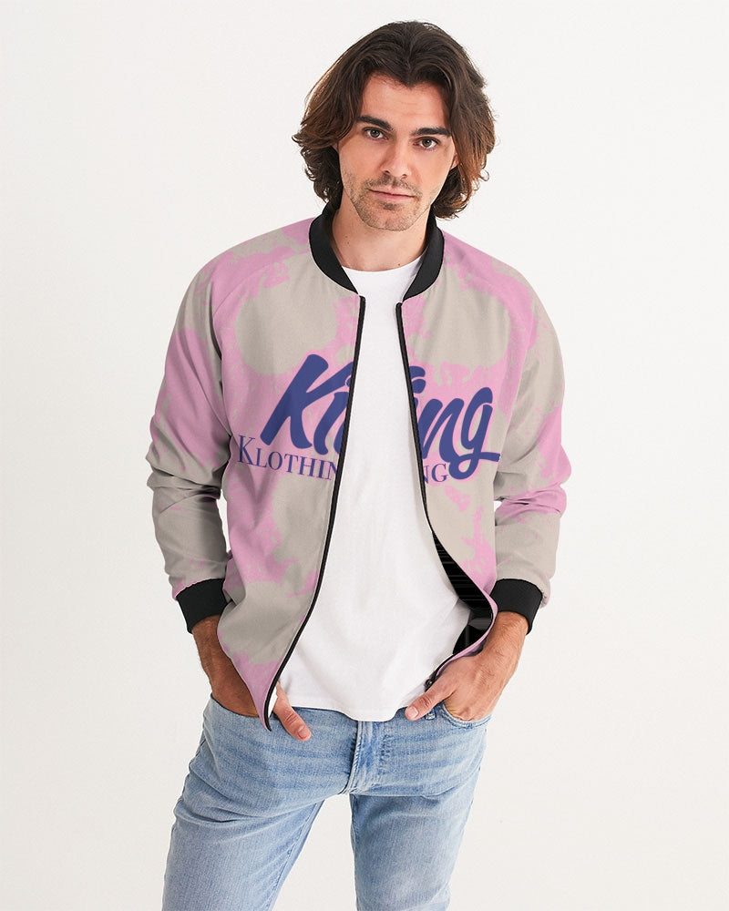 Sapphire 7’s (Pink Splatter) Men's Bomber Jacket