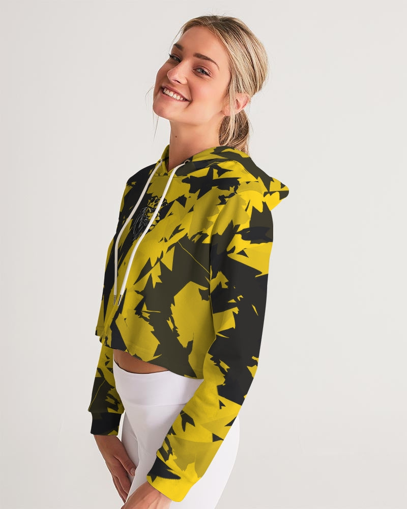 Thunder 4’s (Multi) Women's Cropped Hoodie